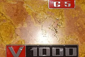 Targhette Originali Moto Guzzi V 1000 G5 nuove