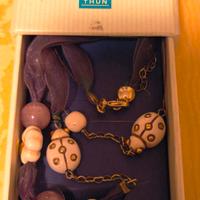 Collana e orecchini Thun 