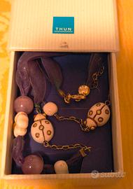 Collana e orecchini Thun 