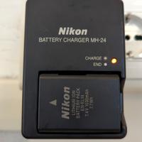 Caricabatterie Nikon MH-24 e batteria EN-EL14