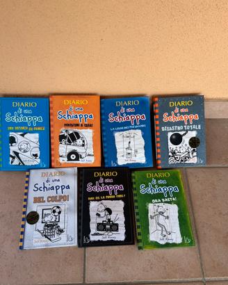 LOTTO 7 LIBRI-DIARIO DI UNA SCHIAPPA
