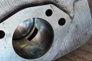 gruppo 50  in aluminio scarico 27.   piaggio 38.2