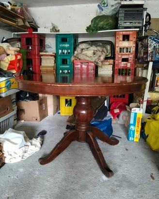 TAVOLO ROTONDO ARTE POVERA