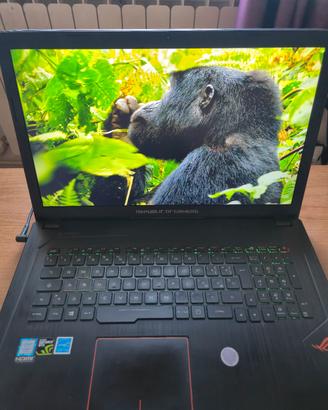 ASUS rog Strix GL753VE | 17.3" ssd upgraded