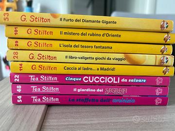 Libri di Geronimo Stilton e Tea Stilton