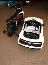 AUTO E MOTO ELETTRICHE - AUDI E APRILIA