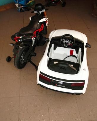 AUTO E MOTO ELETTRICHE - AUDI E APRILIA