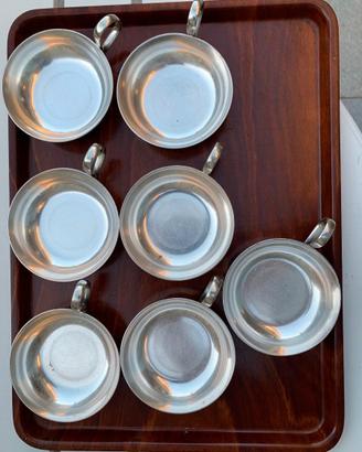 Set di 7 Coppette Vintage Sternegg Schaffhausen