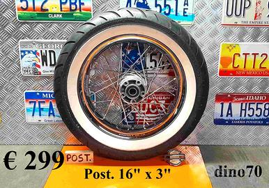 Harley cerchi anteriori e posteriori originali