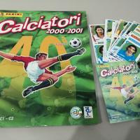 Album figurine panini 2000/01 con 596 figurine
