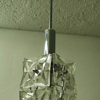 Lampadario Modernariato Kinkeldy 1960 Space Age Vi
