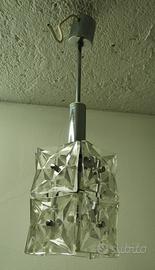 Lampadario Modernariato Kinkeldy 1960 Space Age Vi