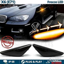 Frecce LED DINAMICHE per BMW X6 E71 No Error Fumè