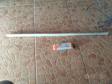 luce led con alimentatore da incasso cartongesso