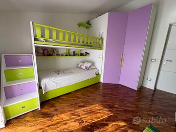 Cameretta Moretti Compact  per ragazze