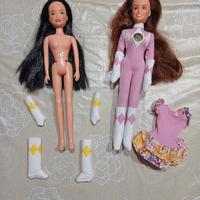 Bambole Power Rangers Mighty morphin anni 90 