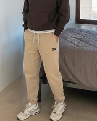 Pantalone tuta beige Piazza Italia Uomo