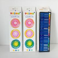 3 scatole pastelli a olio da 25 colori