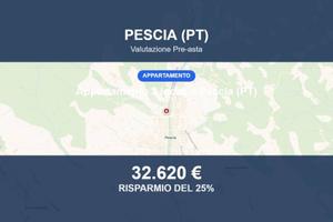 Immobile in asta di 55 m² a Pescia