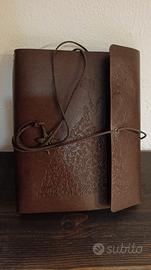 album scrapbook in ecopelle marrone delle fate