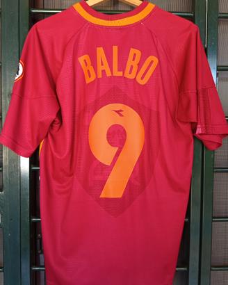 Maglia AS Roma 1997 1998 Balbo Diadora Originale 