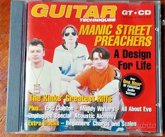 CD- MANIC STREET PREACHERS -GUITAR TECHNIQUES -