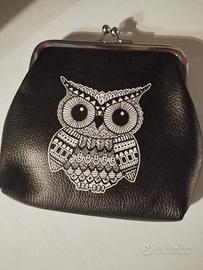 portamonete con gufo