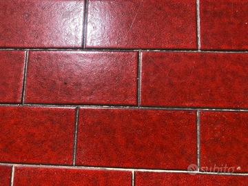 Piastrelle esterno colore mattone 10x20