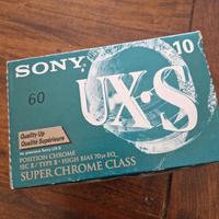 Cassette audio Sony UX-S 60 super chrome class