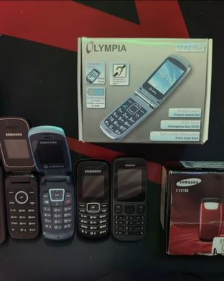 LOTTO CELLULARI TASTI NUOVI VINTAGE 20€ CAD UNO