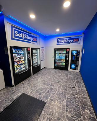 Negozio automatico attività h24 - selfshop24