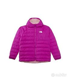 North face doble face taglia xs fucsia