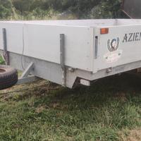 Carrello-rimorchio portatutto AB TRAILER 3x2