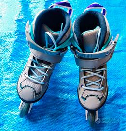 Roller allungabili tg. 35-38 Oxelo Fit 3 Junior