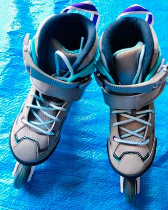 Roller allungabili tg. 35-38 Oxelo Fit 3 Junior