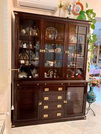 Credenza stile nautico / coloniale in legno