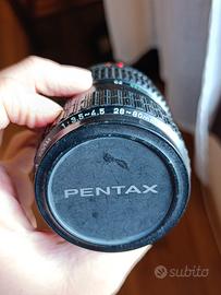 Obiettivo full frame Pentax A 28-80 macro 3.5-4.5