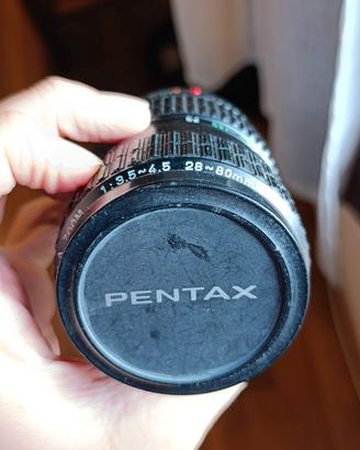 Obiettivo full frame Pentax A 28-80 macro 3.5-4.5