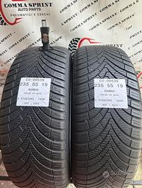 2 PNEUMATICI 235/55 R19 KUMHO 4 STAGIONI