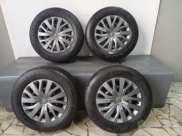 Cerchi in Ferro Gomme Copricerchi Fiat Doblo 2023