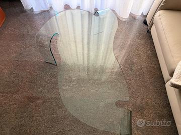 Tavolino di cristallo