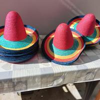 cappelli paglia multicolore 