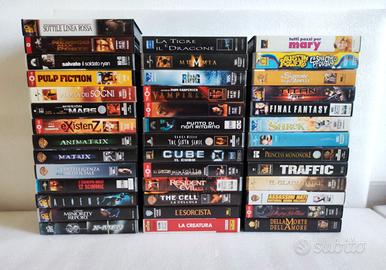 Lotto VHS vari titoli/generi