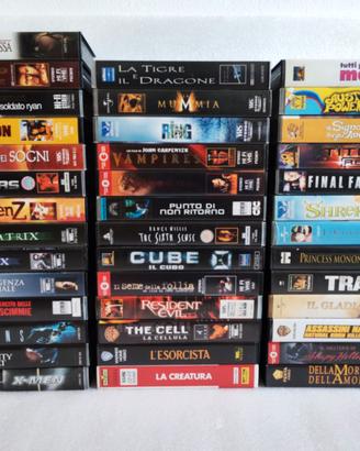 Lotto VHS vari titoli/generi