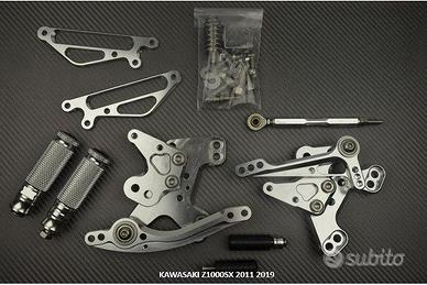 Pedane arretrate KAWASAKI Z1000SX 2011 - 2019