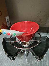 SET FONDUTA AL CIOCCOLATO IN CERAMICA