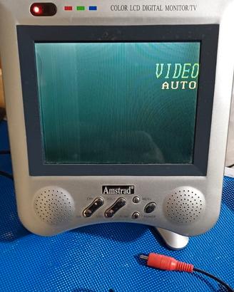 Monitor tv 5" pollici Amstrad +telecomando
