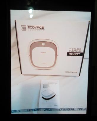 Robot ecovacs e aspirabriciole ariete