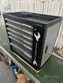 Carrello porta attrezzi con ruote completo di uten