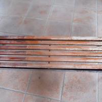 Griglie e telaio in ferro raccolta acqua